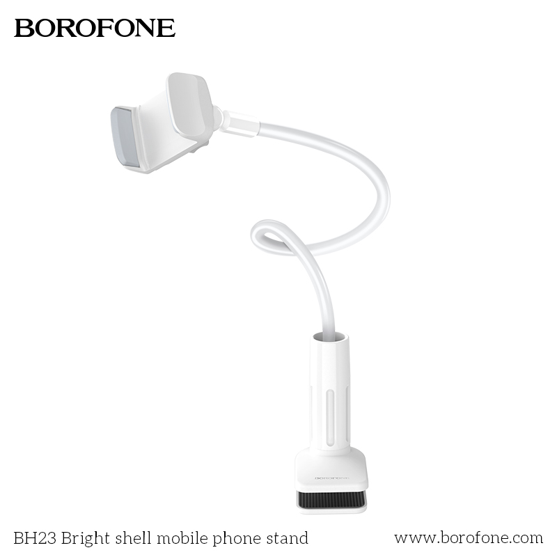 BOROFONE BH23 Bright shell gooseneck phone holder NZ